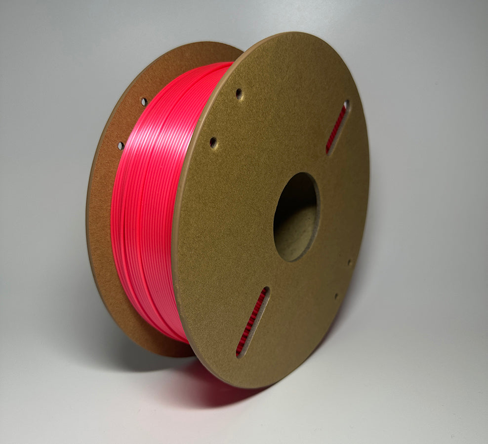 EconoFil Low Cost PLA 3D Printer Filament Canada - Silk Red