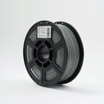 Standard PLA Matte Gray 1.75mm filament on a plastic spool